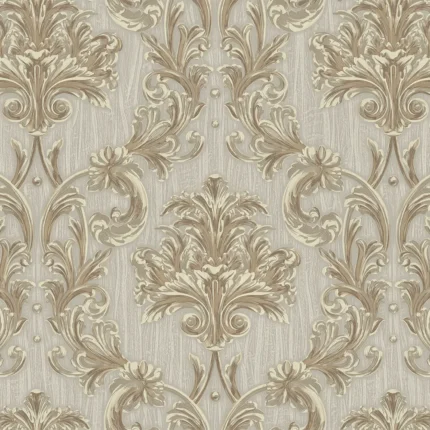 Beige Embossed Rumi Adawall Wallpaper 6808-3